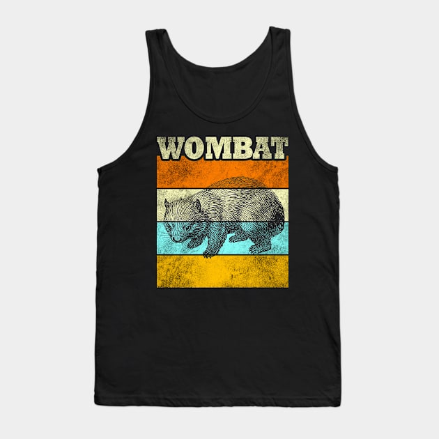 Wombat Australian Animal Tank Top by Mila46